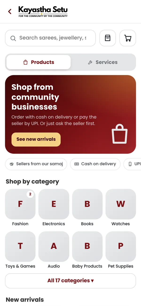 Marketplace & Business Listing